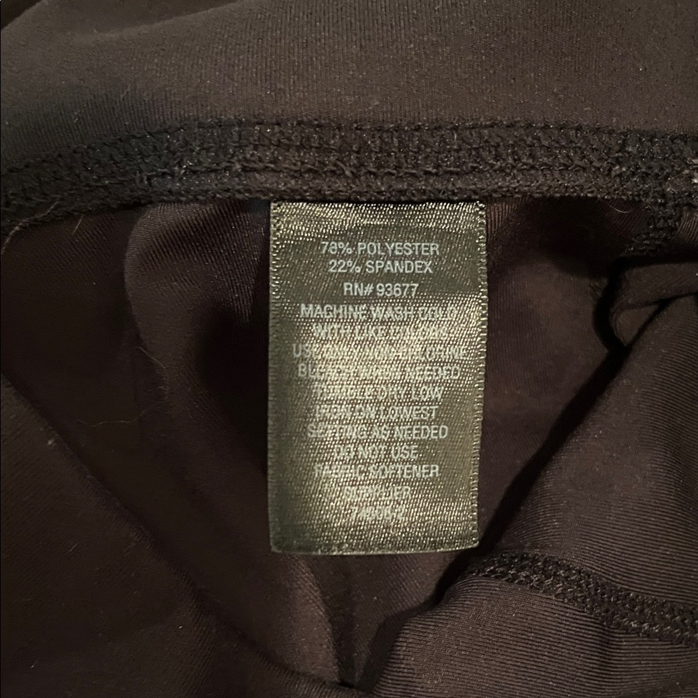 XERSION Capri Black High Rise Leggings Size M - Picture 3 of 12